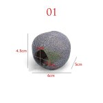 Cachette pour animaux de compagnie de reptiles, grotte de repos, maison, se pr�lasser, maison, abri, ...