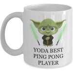 Cadeaux d'anniversaire pour les amateurs de sport de joueur de ping - pong star wars jedi fans anniversaire ...