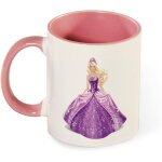 Cadeau couleur tasse fille princesse poupee jouet robe violette, 330 ml blanc noir grande tasse a cafe ... Cadeau couleur tasse fille princesse poupee jouet robe violette, 330 ml blanc noir grande tasse a cafe ...
