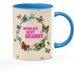 Meilleur cadeau dr�le de grand - m�re au monde pour grand - m�re / nounou, cadeau d'anniversaire pour ...