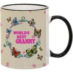 Meilleur cadeau dr�le de grand - m�re au monde pour grand - m�re / nounou, cadeau d'anniversaire pour ...