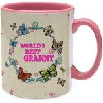 Meilleur cadeau dr�le de grand - m�re au monde pour grand - m�re / nounou, cadeau d'anniversaire pour ...