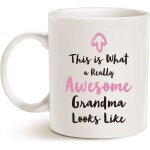 Cadeaux pour la f�te des m�res tasse a caf� grand - m�re de petite - fille petit - fils, voici a quoi ...