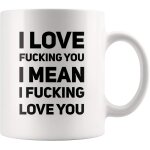 Cadeaux sarcastiques i love f king you i mean i f king love you cadeaux pour femme petite amie c�l�bration ...