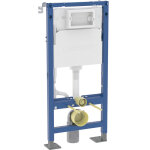 Cadre autoportant geberit duofix 112 cm avec r�servoir encastr� delta 12 cm cadre acier bleu