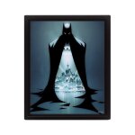 Cadre batman gotham city effet anim� 3d