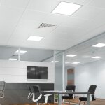 Cadre encastr� pour panneaux led 30x30 cm blanc