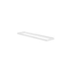 Cadre de fixation en saillie rectangulaire blanc pour dalles led 1200x300mm