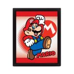 Cadre mario / yoshi nintendo effet anim� 3d
