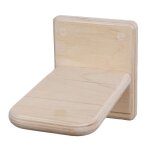 Cadre mural d'escalade en bois massif pour chat, echelle d'escalade, plate - forme de saut