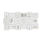 Cadre p�le - m�le multivues 18 photos 102. 2 x 52. 5 cm