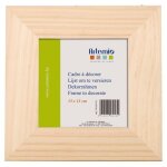 Cadre photo en bois carr� 21cm - art�mio