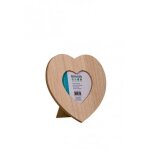 Cadre photo coeur 9, 5x9, 5 cm - 17, 5x17, 5 cm - bois