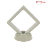 Cadre photo flottant 3d, 1 pice, bote d'ombre, prsentoir  bijoux, support de bague et pendentif, ...