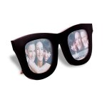 Cadre photos lunettes de soleil original noir