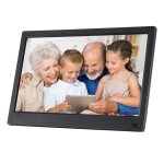 Cadre photo numérique 12 pouces led full hd 1080p album + sd 4go noir yonis Cadre photo numérique 12 pouces led full hd 1080p album + sd 4go noir yonis