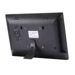 Cadre photo num�rique 12 pouces led full hd 1080p album + sd 8go noir yonis