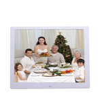 Cadre photo num�rique 14 pouces ecran led 4:3 album digital + sd 16go blanc yonis