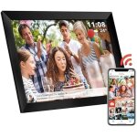 Cadre photo num�rique atlantis 10 pouces wifi, �cran tactile, partagez vos photos et vid�os via app, ...