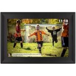 Cadre photo num�rique - denver - 10. 1 pouces - lumi�re led ambiante - hd - 16 go de stockage