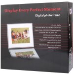 Cadre photo num�rique tft led 12 pouces lecteur m�dia usb sd vid�o mp4 mp3 noir + sd 16go yonis