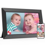 Cadre photo num�rique wifi 10. 1 pouces, m�moire intelligente 32 go, �cran tactile hd ips 1280x800, rotation ...