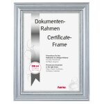 Cadre photo en plastique  lobby , argent�, 21 x 29, 7 cm