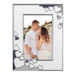 Cadre photo pour portrait  valentine , blanc, 10 x 15 cm