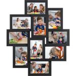 Cadre photo style sobre, noir