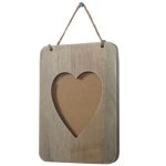 Cadre photo wels, cadre en bois, style shabby, style cottage, coeur
