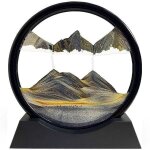 Cadre sablier pour paysages ephémères sable mouvant 3d Cadre sablier pour paysages ephémères sable mouvant 3d