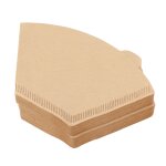 Caf en papier pour cafetire goutte a goutte, design en forme de v