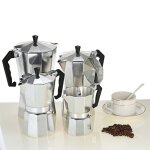 Cafetière en aluminium 50ml 1 tasse, machine a café 50ml 1 tasse, percolateur expresso, poêle a moka, ... Cafetière en aluminium 50ml 1 tasse, machine a café 50ml 1 tasse, percolateur expresso, poêle a moka, ...