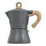 Cafetière en aluminium, moka pratique, ensemble de pots filtrants 150 / 300ml, appareil a café Cafetière en aluminium, moka pratique, ensemble de pots filtrants 150 / 300ml, appareil a café
