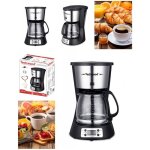 Cafetire electrique 1000w design alu ecran lcd 1. 5 l 12 tasses fonction de maintien au chaud minuterie ...