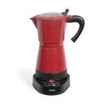 Cafetière electrique italienne rouge 6 tasses 480 w livoo Cafetière electrique italienne rouge 6 tasses 480 w livoo
