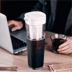 Cafetire glace haute capacit, cafetire, pots a caf, thires, filtre pour th, jus, bouilloire, ...