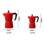 Cafetière italienne en aluminium moka, bouilloire a café portable, outils de cuisine, cuisinière, percolateur, ... Cafetière italienne en aluminium moka, bouilloire a café portable, outils de cuisine, cuisinière, percolateur, ...