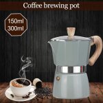 Cafetière italienne en aluminium moka espress d8c7, 150 / 300ml, avec casseroles a froid Cafetière italienne en aluminium moka espress d8c7, 150 / 300ml, avec casseroles a froid