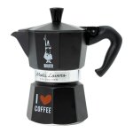 Cafetire italienne moka express 3 tasses e en aluminium noir