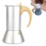 Cafetire moka italienne en aluminium, expresso percolateur, bouilloire, outils de barista, 150 / 300 ...