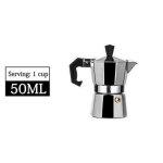 Cafetière percolateur en aluminium, cafetière durable, cafetière pratique, cafetière moka, 50ml, 100 ... Cafetière percolateur en aluminium, cafetière durable, cafetière pratique, cafetière moka, 50ml, 100 ...