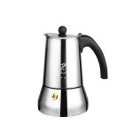 Cafetire en acier inoxydable, 200 / 300ml, moka, expresso, latte, percolateur, fourneau, pour boisson ...