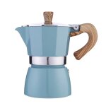 Cafetire en aluminium durable italienne, 3 / 6 tasses, percolateur pratique, outils de caf