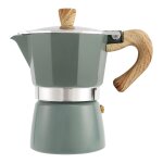Cafetire aluminium moka espresso percolateur pot cafetire moka pot 3 tasses cuisinire caf faire