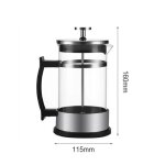 Cafetire et brasseur de th, bouilloire, thermos en acier inoxydable, outils barista, carafe a caf, ...