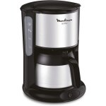 Cafetire electrique de 0, 9l pour 8 a 10 tasses gris noir