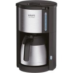 Cafetière electrique de 1, 25l pour 10 a 15 tasses avec verseuse isotherme gris noir Cafetière electrique de 1, 25l pour 10 a 15 tasses avec verseuse isotherme gris noir