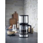 Cafetire electrique de 1, 25l 1000w gris noir