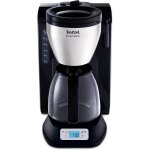 Cafetire electrique de 1, 25l programmable avec ecran lcd inox noir